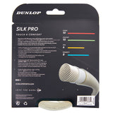 Dunlop Silk Pro 16 G Tennis String (White) - RacquetGuys.ca