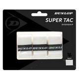 Dunlop Super Tac Overgrip 3 Pack (White) - RacquetGuys