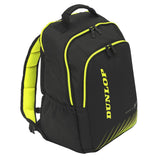Dunlop SX Performance Backpack Racquet Bag (Black/Yellow) - RacquetGuys