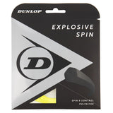 Dunlop Explosive Spin 17 G Tennis String (Yellow) - RacquetGuys.ca