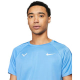 Nike Men's Rafa MNK Dri-FIT Challenger Top (Blue/White) - RacquetGuys.ca