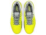 Asics Gel Resolution 7 Women's Tennis Shoe (Safety Yellow/Stone Green) - RacquetGuys