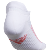 adidas Women's Superlite UB21 Tabbed No-Show Socks 2 Pack (White)