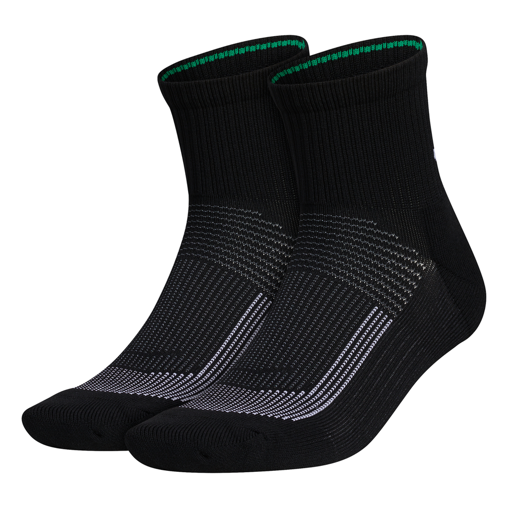 adidas Men's Superlite UB21 Quarter-Cut Socks (Black)