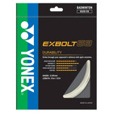 Yonex BG Exbolt 68 Badminton String (White)
