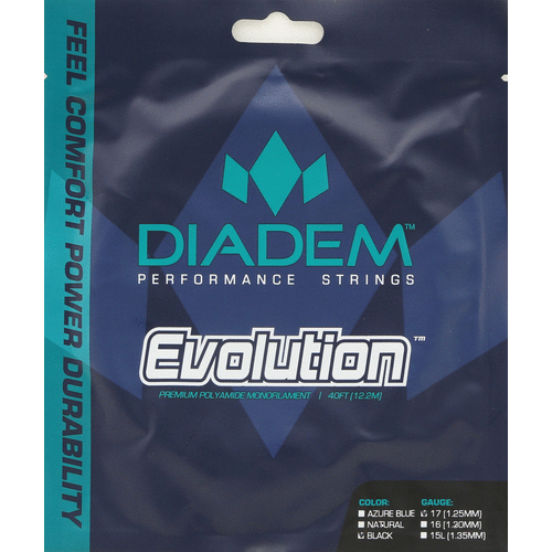 Diadem Evolution 17 Tennis String (Natural) - RacquetGuys.ca