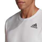 adidas Men's Freelift AeroReady Top (White) - RacquetGuys