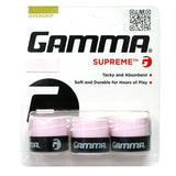 Gamma Supreme Overgrip 3 Pack (Pink) - RacquetGuys