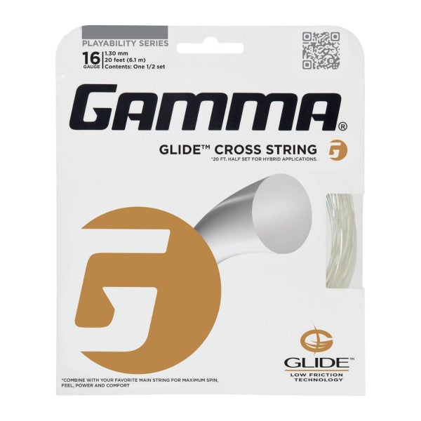 Gamma Glide 16 Tennis String Half Set (Crystal) - RacquetGuys.ca