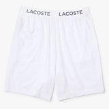 Lacoste Men's Ultra Light Short (White/Navy Blue) - RacquetGuys.ca