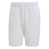 adidas Men's Club Stretch Woven 9-Inch Shorts (White/Black)