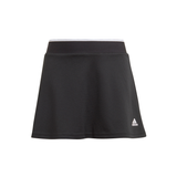 adidas Girls G Club Skirt (Black/White) - RacquetGuys