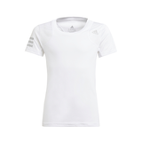 adidas Girls Club Top (White/Grey) - RacquetGuys