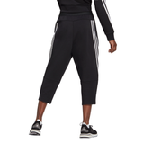 adidas Sportswear Z.N.E Wrapped 3-Stripes 7/8 Pants (Black/White) - RacquetGuys