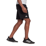 adidas Men's Club Stretch Woven 9-Inch Short (Black/White)