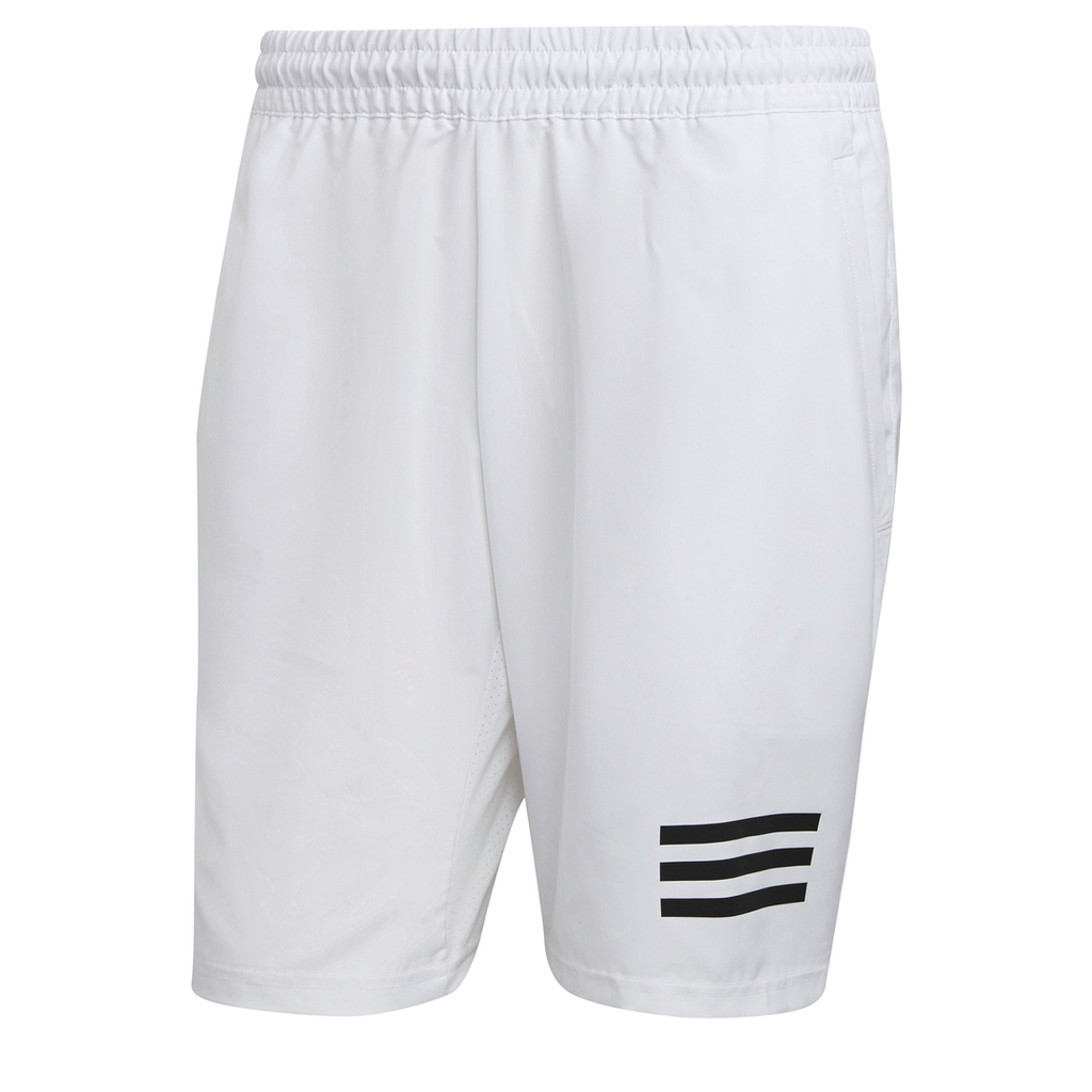 Adidas Club Short Hommes (Blanc/Noir)