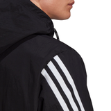 adidas Men's 3 Stripes Tape Jacket (Black/White)