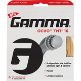 Gamma Ocho TNT2 16/1.30 Tennis String (Natural)