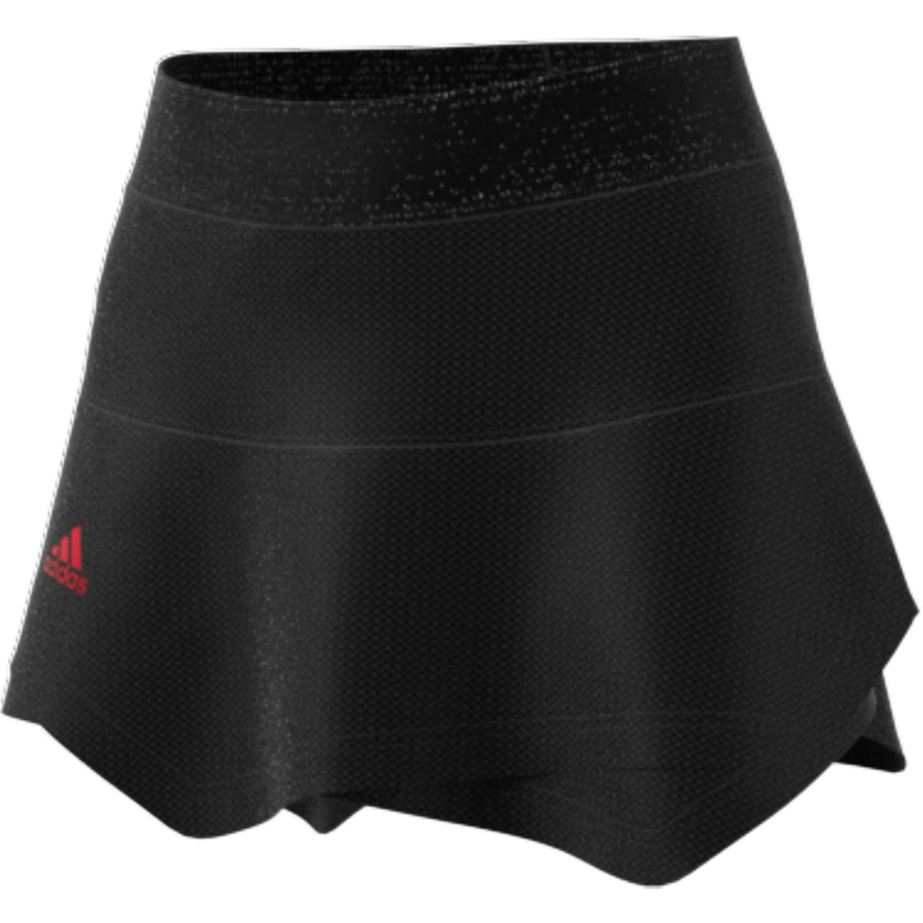 adidas Women's AeroReady Primeblue Match Skirt (Black) - RacquetGuys