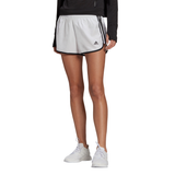 adidas Women's Marathon 4-Inch Shorts (White/Black)