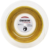 Gamma Synthetic Gut 16/1.30 w/ Wearguard Tennis String Reel (Gold)