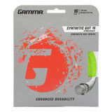 Gamma Synthetic 16/1.30 w/ Wearguard Tennis String (Yellow)
