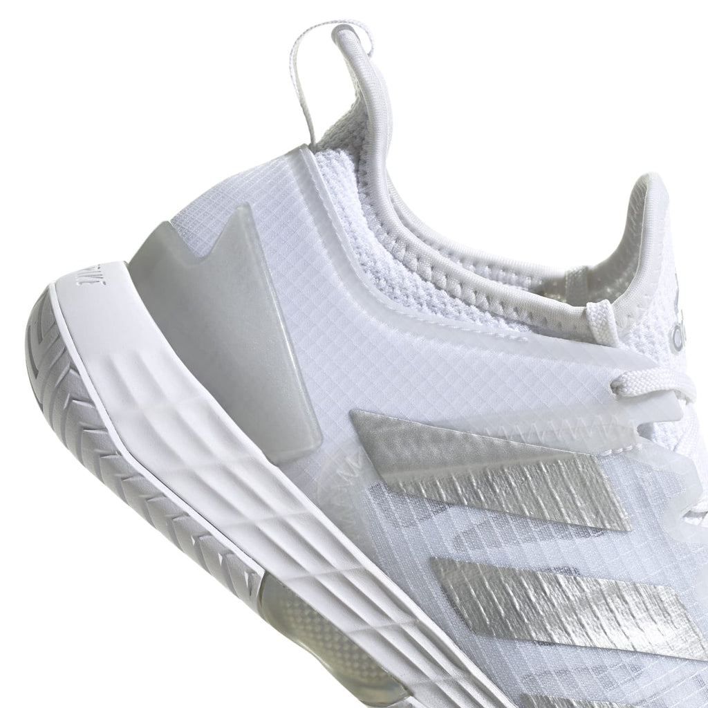 Seraph deformation Troubled adidas Adizero Ubersonic 4 Women's Tennis Shoe (White/Silver/Grey) |  RacquetGuys