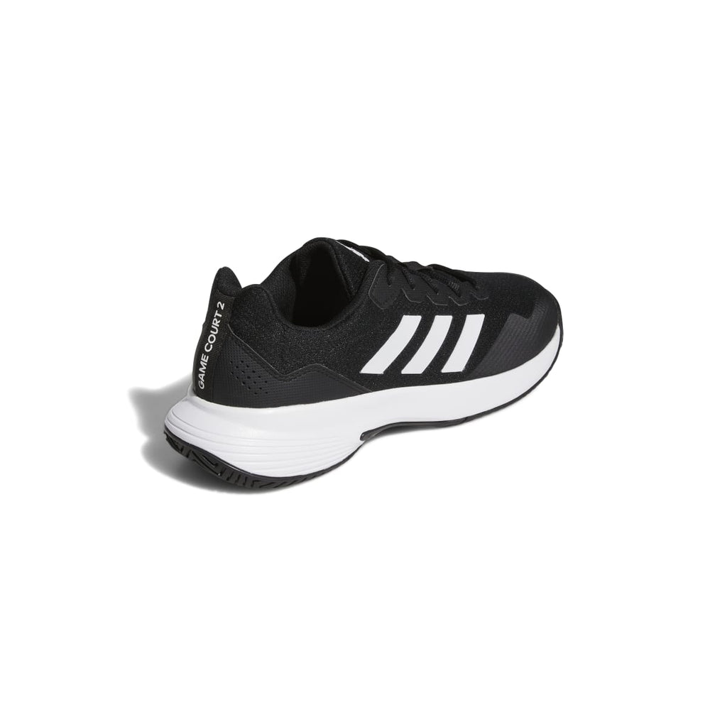 adidas GameCourt 2 Mens Tennis Shoe - White/Core Black