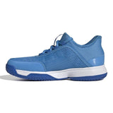 adidas adizero Club Junior Tennis Shoe (Pulse Blue/Cloud White) - RacquetGuys.ca
