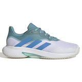 adidas Court Jam Control Men's Tennis Shoe (Min Ton/Pulse Blue/White)