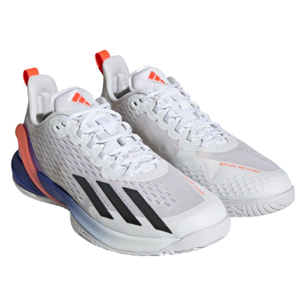 adidas adizero Cybersonic Men's Tennis Shoe (White/Black) - RacquetGuys.ca
