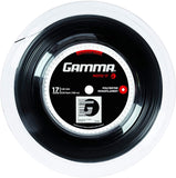 Gamma AMP Moto 17/1.24 Tennis String Mini Reel (Black)