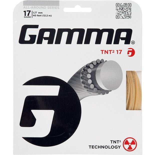 Gamma TNT2 17 Tennis String (Natural) - RacquetGuys.ca