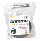 Gamma RZR Tac Tour Overgrip 15 Pack (Black)