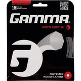 Gamma Moto Soft 16 Tennis String (Black) - RacquetGuys.ca