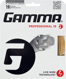 Gamma Live Wire Professional 16 Tennis String (Natural) - RacquetGuys.ca