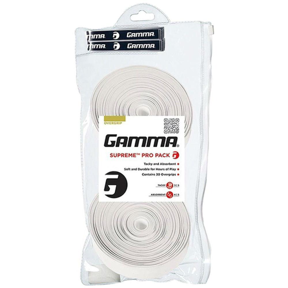 Gamma Supreme Overgrip - 30 Pack