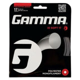 Gamma iO Soft 17/1.24 Tennis String (Charcoal)