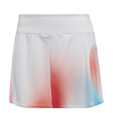 adidas Women's Mel Match Skirt (White/Black/Red)
