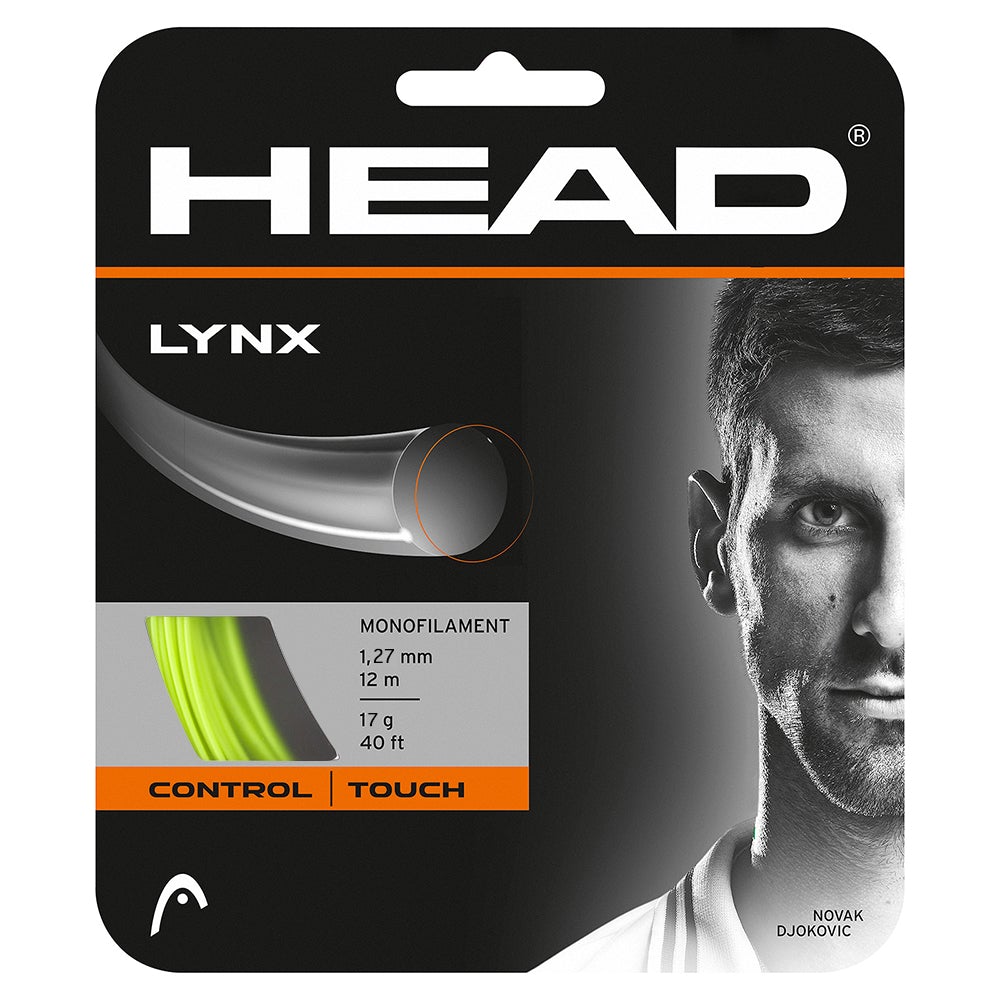 Head Lynx 17/1.25 Tennis String (Yellow) | RacquetGuys