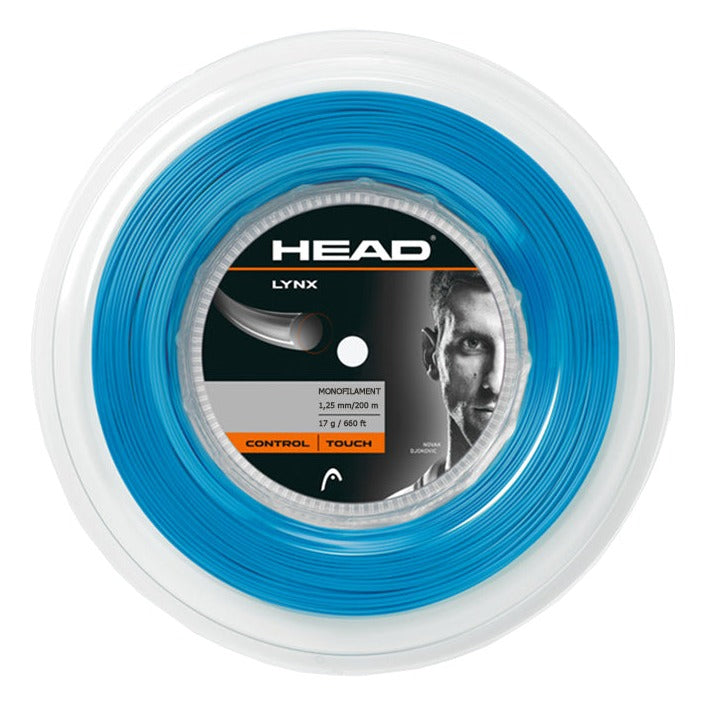 Head Lynx 17/1.25 Tennis String Reel (Blue)