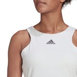 adidas Women's Tennis Y-Tank Top (White)