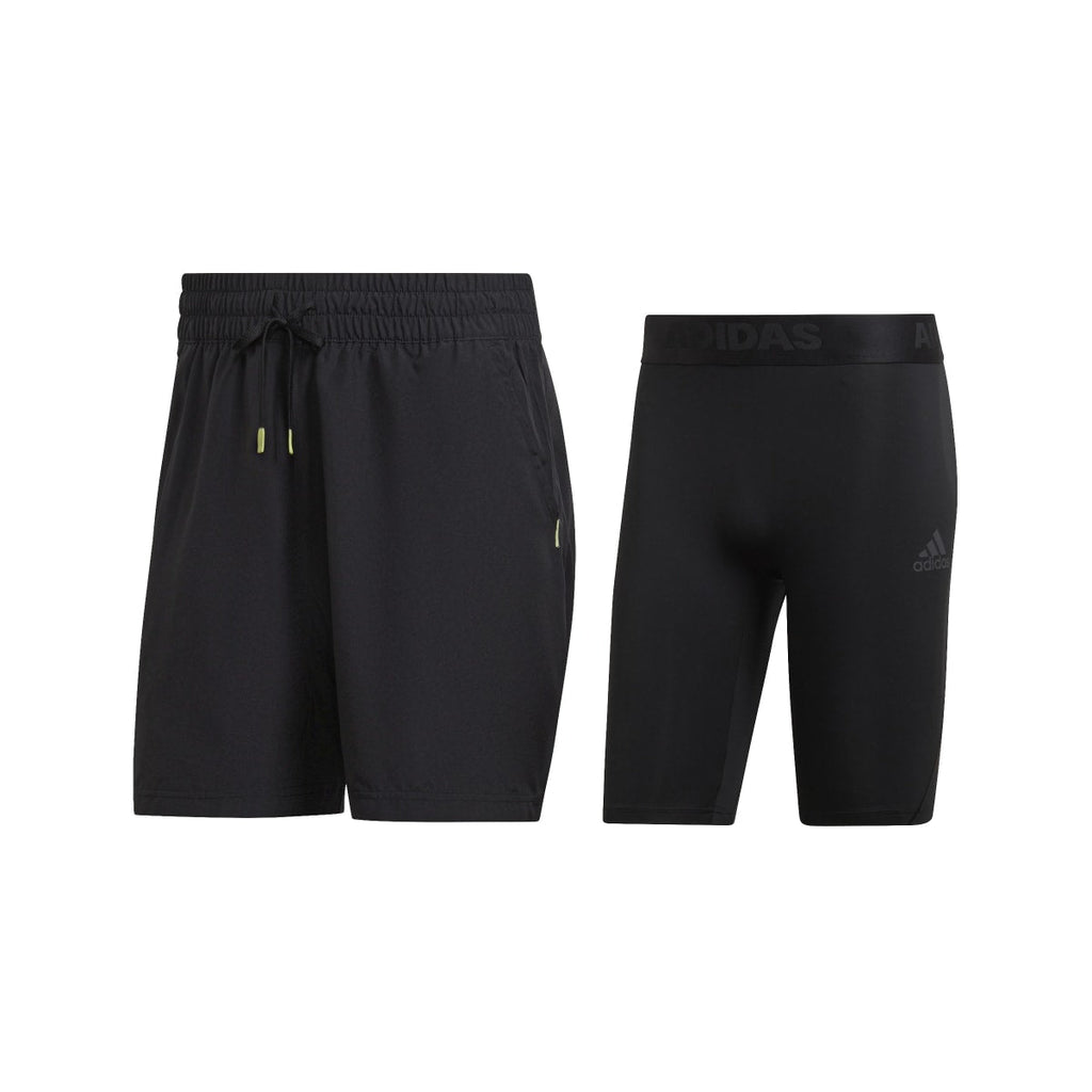 adidas Men's Paris Heat.Rdy 7-Inch Shorts (Black)