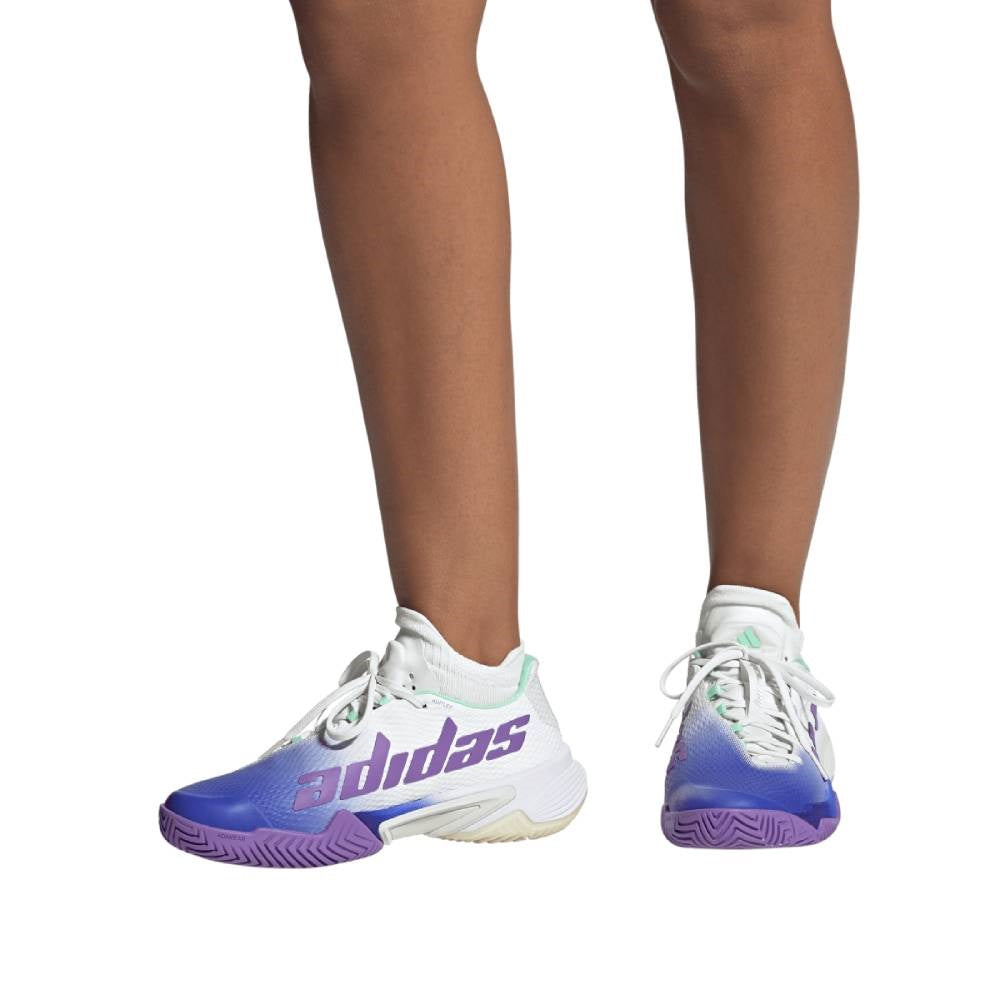 adidas Barricade Women's Tennis Shoe (Blue/Purple) - RacquetGuys.ca