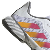 adidas Barricade Junior Tennis Shoe (White) - RacquetGuys.ca