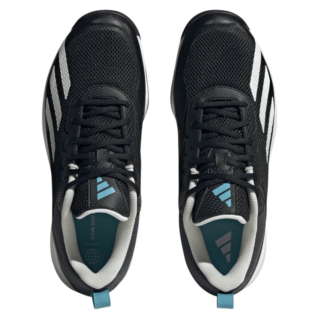 adidas Courtflash Speed Men's Tennis Shoe (Black/White) - RacquetGuys.ca