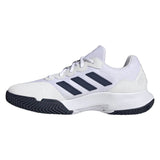 adidas GameCourt 2 Men's Tennis Shoe (White/Navy) - RacquetGuys.ca