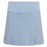 adidas Girl's Club Pleated Skirt (Blue)