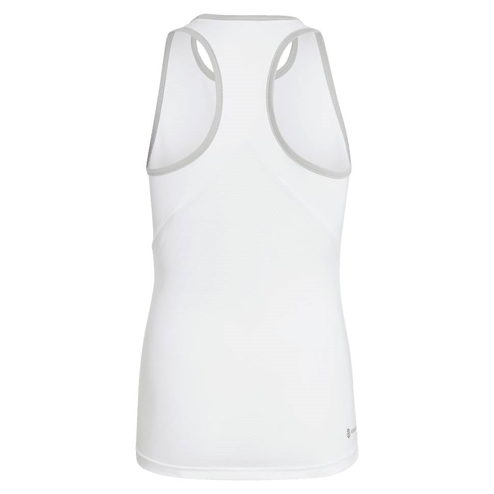 adidas Girl's Club Tank Top (White) - RacquetGuys.ca