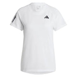 adidas Women's Club 3 Stripe Top (White)
